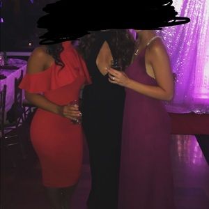 Nookie black gown. Size S